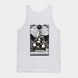 Scorpio Zodiac Sign Illustration Tank Top